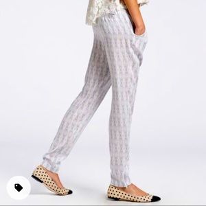 NWT Joe's Vivian Silk Pants - Violet